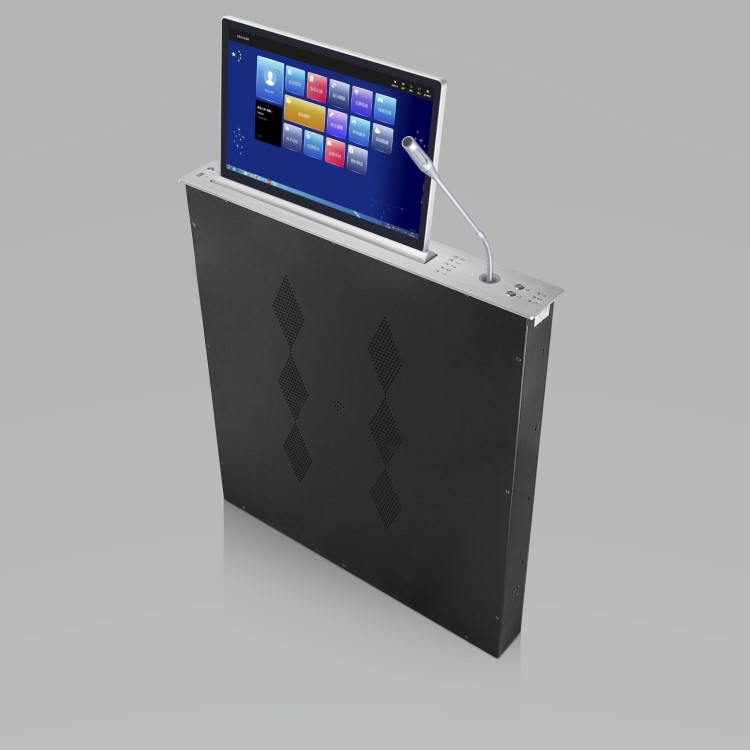 升降器+话筒独立升降无纸化终端