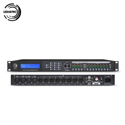 LEDIANPRO DPA480四进八出专业音频处理器